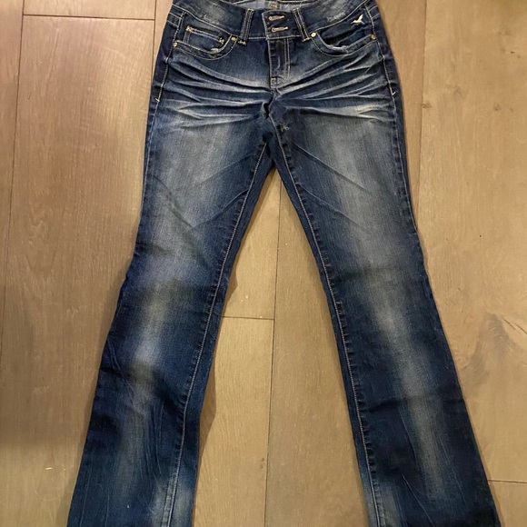 Grane Jeans Low Rise Curvy Boot Size 5 - Picture 2 of 4